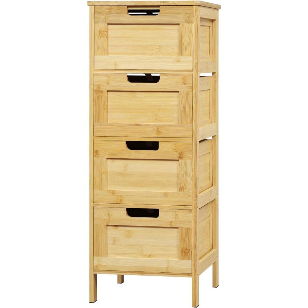 Meuble de rangement marron pour sejour 30 x 80 x 30 cm