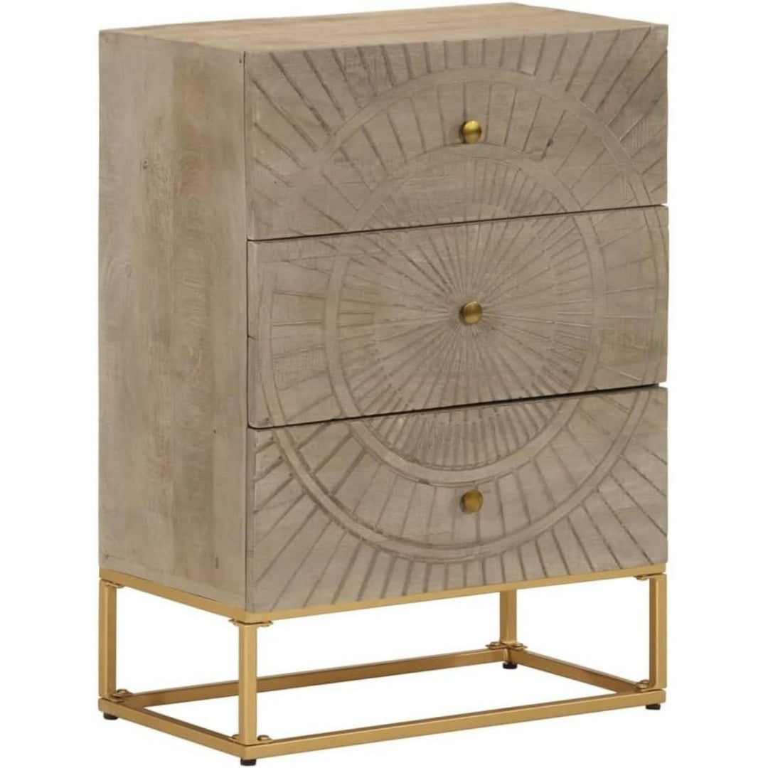 Commode ideal salon marron moderne