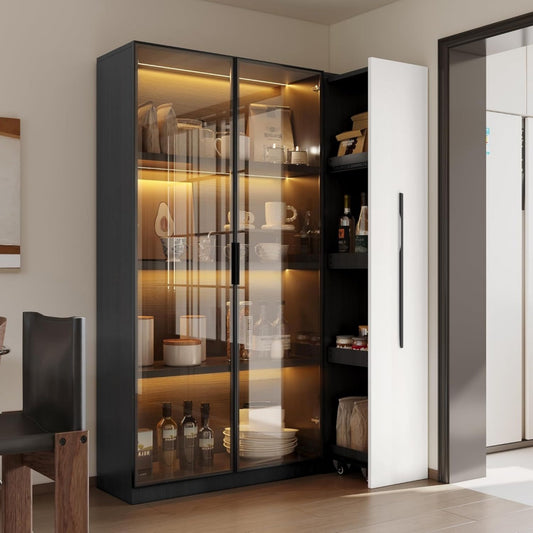 Vitrine moderne pour la cuisine