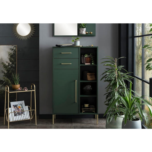 Buffet haut minimaliste noir