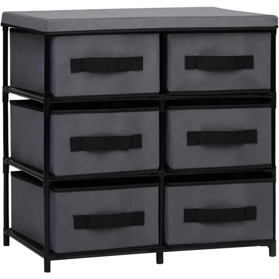 Commode 55 cm de large gris fonce