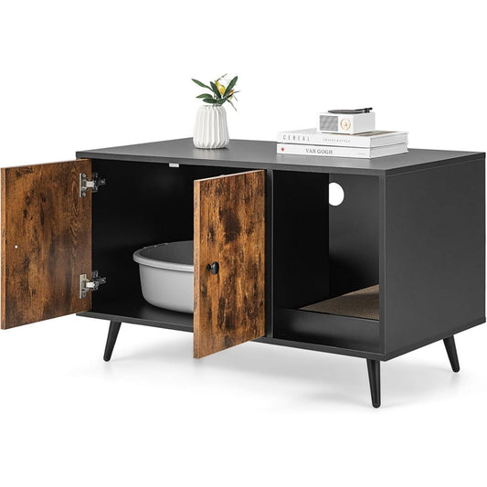 Elegante maisonnette en MDF et metal