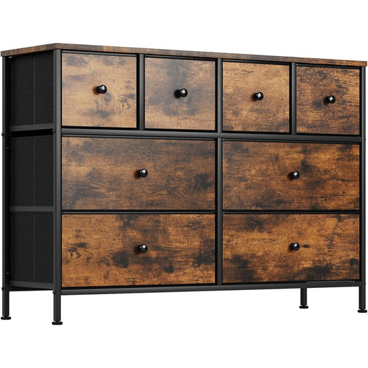 Commode en MDF et acier