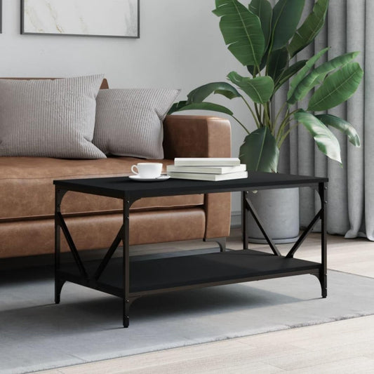 Table basse gris 90 x 50 x 45 cm