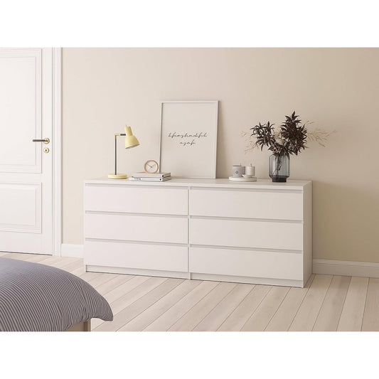 Commode structure metallique gris clair