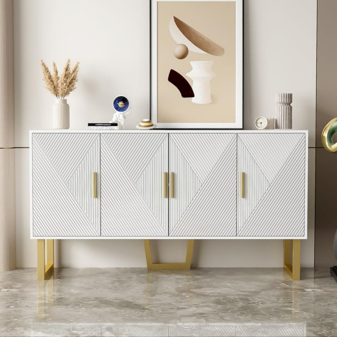 Grand buffet en metal