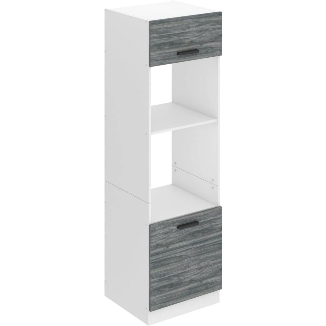 Meuble de rangement polyvalent 1 porte en bois